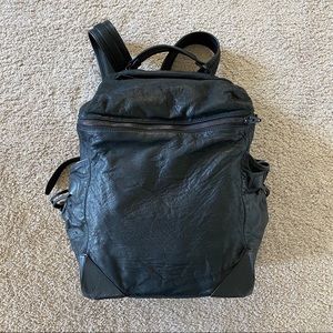 Alexander Wang Black Leather Backpack